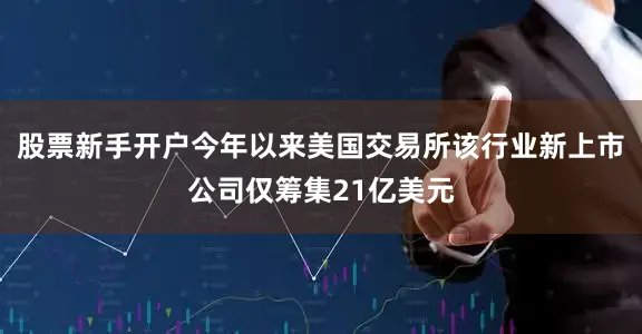 股票新手开户今年以来美国交易所该行业新上市公司仅筹集21亿美元